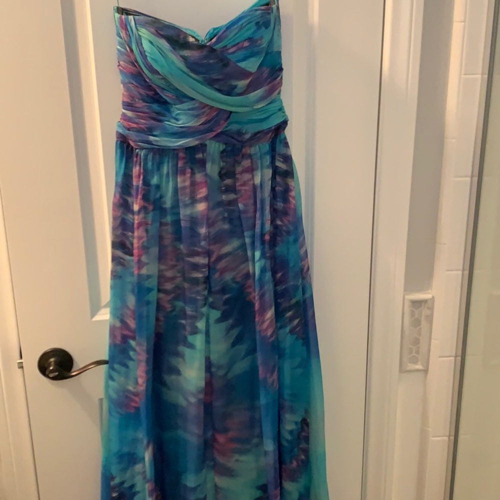 JS Boutique Strapless Gown